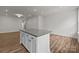 Spacious kitchen featuring a large center island and modern finishes at 4113 Walking Ridge Rd # 56, Charlotte, NC 28208