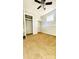Bedroom includes beige walls and carpet, closet, open shelves and a window at 742 Aquadale Rd, Albemarle, NC 28001