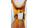 Laundry room with wood paneling and updated machines at 742 Aquadale Rd, Albemarle, NC 28001
