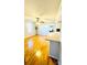 Large living room with hardwood floors and eat in bar area at 742 Aquadale Rd, Albemarle, NC 28001