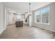 Open-concept kitchen with an island, modern appliances, and sleek finishes at 1615 Shoals Ave # 158, Belmont, NC 28012