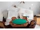 Spacious game room featuring a game table and ceiling fans, ideal for entertaining guests at 1754 Sterling Rd, Charlotte, NC 28209