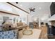 Comfortable living room featuring fireplace, open floor plan and abundant natural light at 1754 Sterling Rd, Charlotte, NC 28209