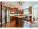 Well-appointed kitchen with stainless steel appliances, center island and plenty of countertop space at 2108 Clarion Dr, Fort Mill, SC 29707