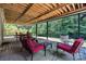 Covered patio for outdoor entertaining and lounging at 2108 Clarion Dr, Fort Mill, SC 29707
