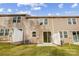 Exterior view of backyard space with a small lawn and a fence at 2280 Hedgecliff Rd, Kannapolis, NC 28025