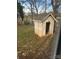 Outdoor shed featuring neutral siding, solid roof, and storage, perfect for tools and equipment at 2404 Booker Ave, Charlotte, NC 28216