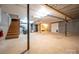 Unfinished basement with concrete floors and cinder block walls, ready for customization at 246 Jerry Crump Rd, Lincolnton, NC 28092
