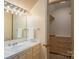 Bathroom showcasing a vanity with a sink, mirror, and lighting fixtures at 246 Jerry Crump Rd, Lincolnton, NC 28092