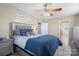 Comfortable bedroom with a plush bed, nice windows, and neutral paint at 2745 River Meadows Ct, Lincolnton, NC 28092