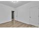 Cozy bedroom featuring a new light fixture and luxury vinyl plank flooring at 2853 W Zion Church Rd, Shelby, NC 28150