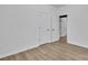 Bright bedroom with fresh paint, new doors, and luxury vinyl plank flooring at 2853 W Zion Church Rd, Shelby, NC 28150