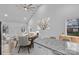 Open-concept kitchen and living area with bright natural light. Perfect for entertaining and daily living at 2853 W Zion Church Rd, Shelby, NC 28150