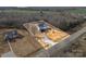 Aerial view of the home and property at 2855 W Zion Church Rd, Shelby, NC 28150