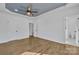 Spacious bedroom features natural light, and access to the bathroom and closets at 2855 W Zion Church Rd, Shelby, NC 28150