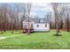 Inviting single Gathering home with manicured lawn, stylish color palette, and welcoming covered front porch at 2855 W Zion Church Rd, Shelby, NC 28150
