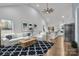 Bright and airy living room boasting vaulted ceilings and an open floor plan at 2855 W Zion Church Rd, Shelby, NC 28150
