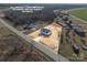 An aerial view showcases the property's location, boundaries, and proximity to the road. Note: Property lines are approximate at 2867 W Zion Church Rd, Shelby, NC 28150