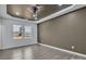 Bedroom showcases modern ceiling fan, recessed lights, and a large window at 2867 W Zion Church Rd, Shelby, NC 28150