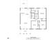 Detailed floor plan showcasing layout of a house with labeled rooms and dimensions at 2867 W Zion Church Rd, Shelby, NC 28150