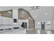 Modern kitchen features white cabinets, granite counters, and stainless steel appliances at 2867 W Zion Church Rd, Shelby, NC 28150