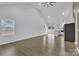 Spacious living area with vaulted ceilings, recessed lighting, and luxury vinyl floors at 2867 W Zion Church Rd, Shelby, NC 28150