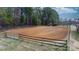 Spacious riding arena with secure perimeter fencing at 3427 Joe Johnson Rd, Catawba, NC 28609