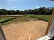Backyard view of the spacious, unfinished yard that awaits landscaping and personalization at 4688 Glen Stripe Dr # Cal0069, Indian Trail, NC 28079