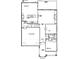 Detailed floor plan layout showcasing the home's room arrangements and features at 4688 Glen Stripe Dr # Cal0069, Indian Trail, NC 28079