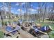 Cozy outdoor fire pit area surrounded by chairs, perfect for entertaining at 726 Amberly Xing, Fort Mill, SC 29708