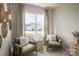 Sitting area with natural light and neutral furniture at 9416 Munsing Dr # 151, Charlotte, NC 28269