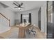 Comfortable office space with built in shelves and drawers at 11406 Potters Row, Cornelius, NC 28031