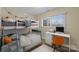 room features a bunk bed, a desk with computer and a big window at 12724 Cliffcreek Dr, Huntersville, NC 28078