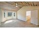 Bedroom with a wood plank ceiling at 12724 Cliffcreek Dr, Huntersville, NC 28078