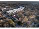 Aerial view of residential units near an area with shopping and retail at 4310 Randolph Rd, Charlotte, NC 28211