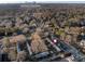 Drone image showcasing the property's location and proximity to Uptown Charlotte at 4310 Randolph Rd, Charlotte, NC 28211