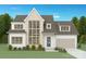 Charming two-story home with large windows, a brick facade, and a well-manicured lawn at 4801 Elder Ave, Charlotte, NC 28205