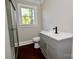 Modern bathroom featuring a sleek shower and vanity creating a relaxing atmosphere at 506 E Ridge St, Kings Mountain, NC 28086