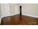 Bedroom featuring beautiful hardwood floors, and neutral paint to create a relaxing atmosphere at 506 E Ridge St, Kings Mountain, NC 28086