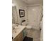 Bathroom featuring tiled shower and neutral countertops at 9709 Emerald Point Dr # 2, Charlotte, NC 28278