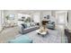 Inviting living room seamlessly blends with open kitchen, perfect for entertaining guests and Gathering at 120 Orville Rd, Statesville, NC 28677