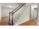 Open entryway featuring wood floors and stairs at 1275 Rocky Creek Rd, Shelby, NC 28152