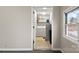 View of the laundry room with washer and dryer at 1275 Rocky Creek Rd, Shelby, NC 28152