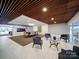 Open lounge and dining area with modern furniture, fixtures, and decor at 1323 Queens Rd # 424, Charlotte, NC 28207