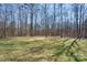 Private backyard retreat featuring mature trees and a peaceful hammock spot at 15314 Logan Grove Rd, Charlotte, NC 28227