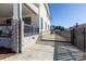 A wide driveway featuring a backyard fence and a view of the home at 2526 Fort St, Charlotte, NC 28205