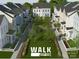 Aerial view of the Walk23 community at 274 Gilead Rd, Huntersville, NC 28078