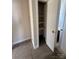 Spacious closet offering ample storage space with multiple shelves for organization at 3412 1St Avenue Nw Cir, Hickory, NC 28601