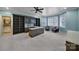 Office with built in bookcase, large desk and large window with natural light at 411 Belo Ct, Fort Mill, SC 29715