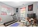 Motivating workout room featuring motivational banners, treadmill, and exercise bike at 4462 Haddington Dr, Fort Mill, SC 29707